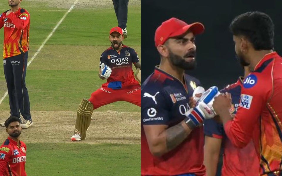 ipl qualifier 1 virat kohli shreyas iyer face to face today feud between two in rcb vs pbks previous match1