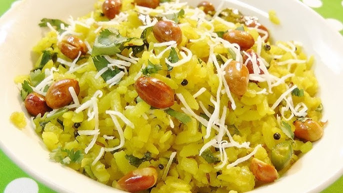 maharashtrian style kanda poha for breakfast the taste is so amazing that everyone will become a