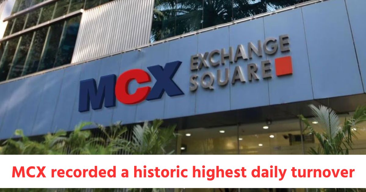 on akshaya tritiya mcx recorded a historic highest daily turnover of rs 583572 crore