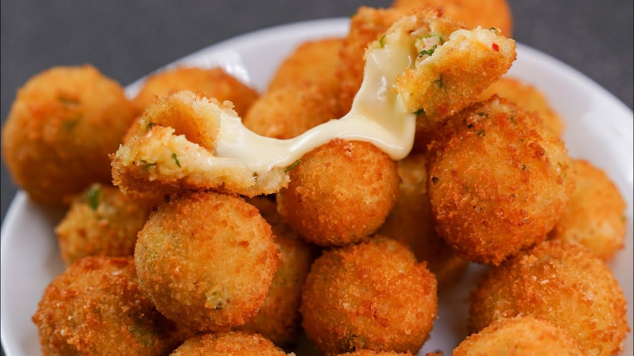 potato cheese balls are best for satisfying evening light hunger prepare them quickly with this recipe1