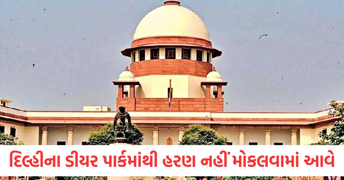 supreme court updates deer will not be sent from delhi s deer park to other states sc bans1