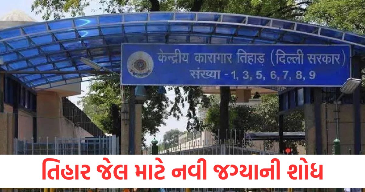 tihar jail relocation challenges land requirements and solutions