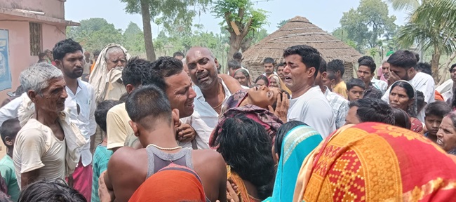 vaishali raghopur brother and sister drowned in ganga river while bathing