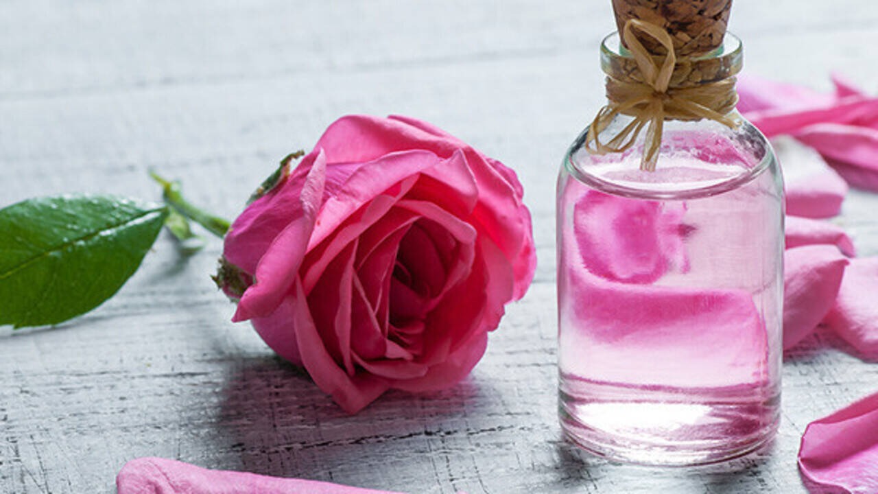 what happens applying rose water on the face in