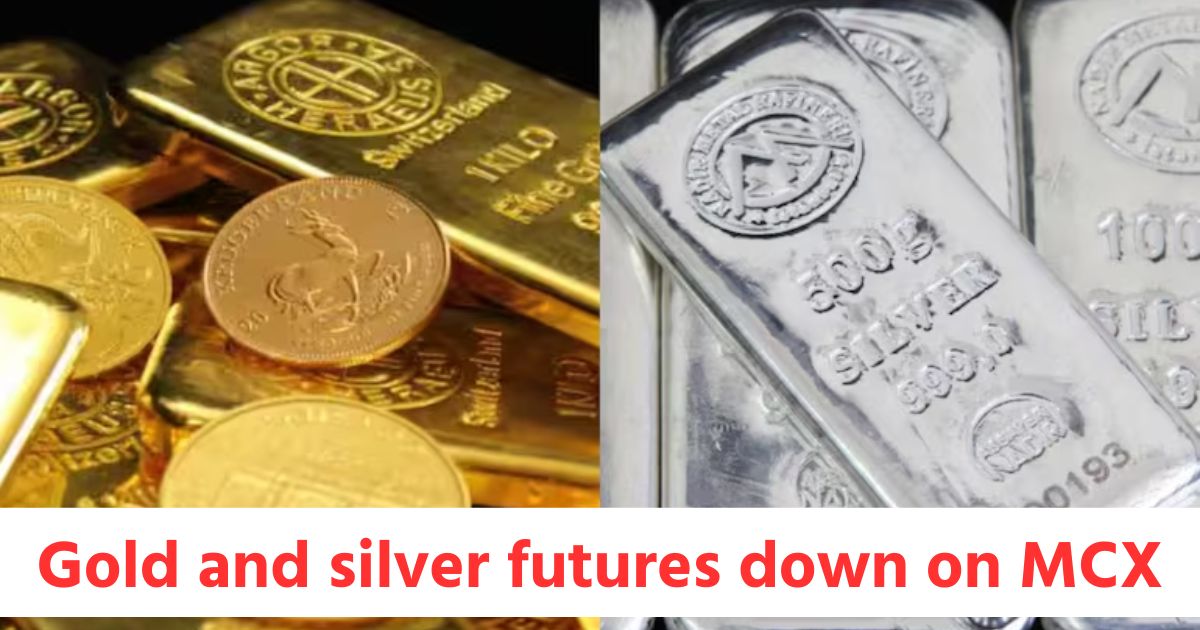 Gold futures down ₹117 silver down ₹1275 while crude oil gains ₹126 on MCX