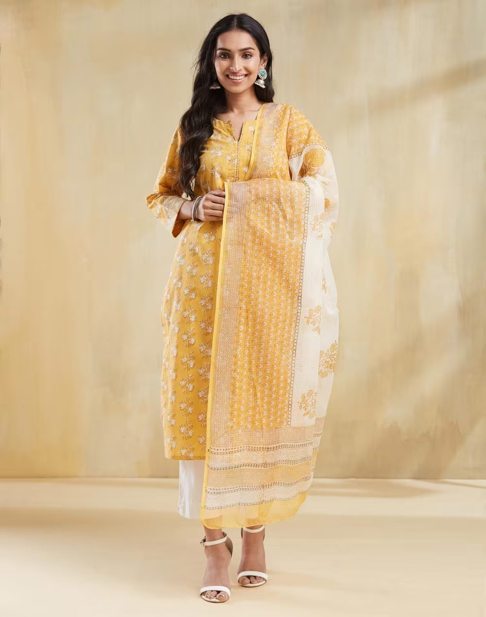 best trending cotton kurta set for women to wear in office33 Copy