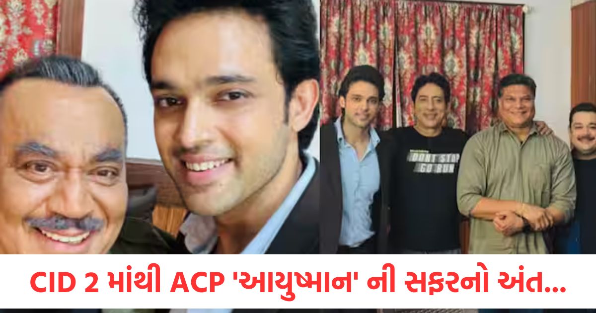 cid 2 parth samthaan wraps up as acp aysuhmaan get farewell with shivaji satam aditya shrivastava