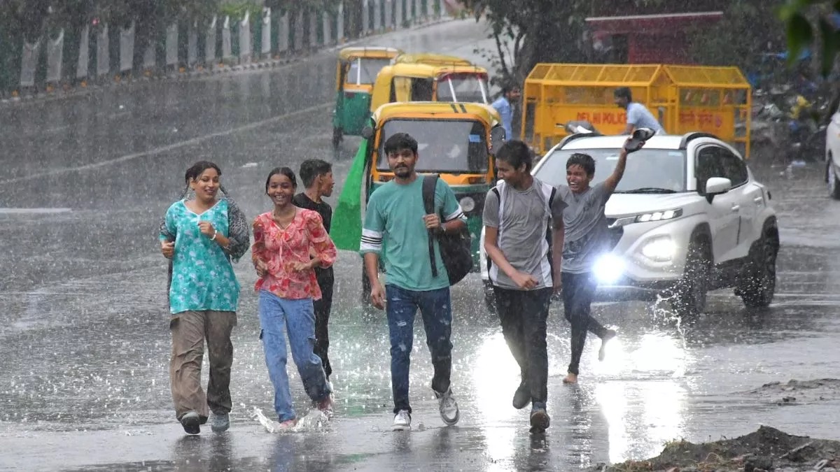 delhi weather update 2 june 2025 imd yellow alert rain with thunderstorm 1