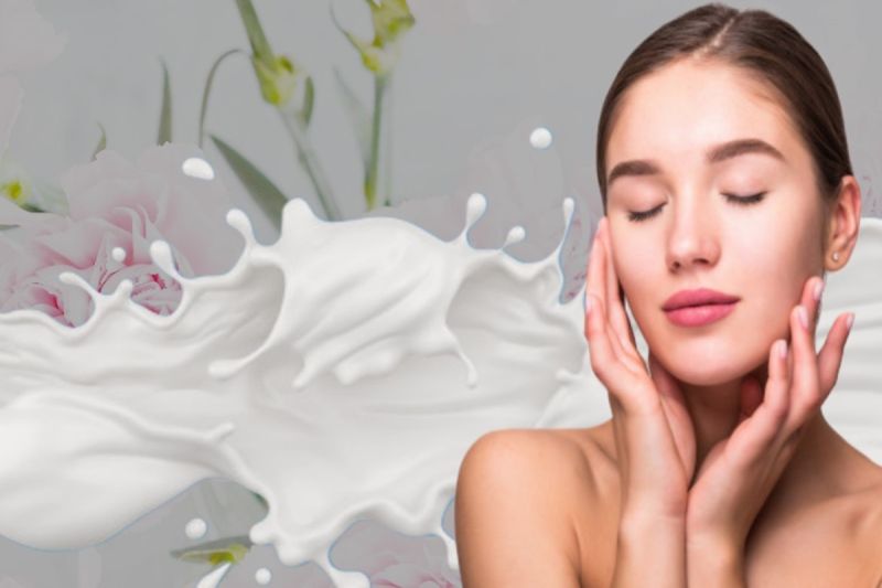 improve skin texture with raw milk get healthy glowing skin11