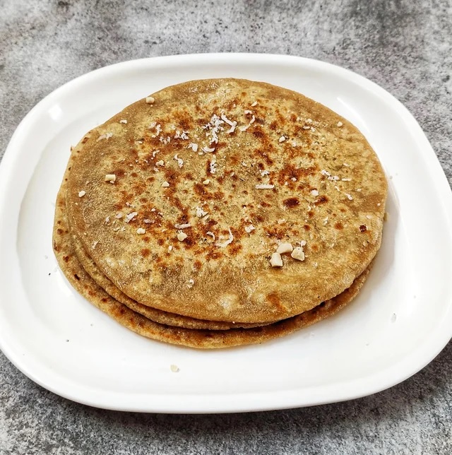 indian make tasty sugar paratha for breakfast it is ready in minutes children will like it very much11 1