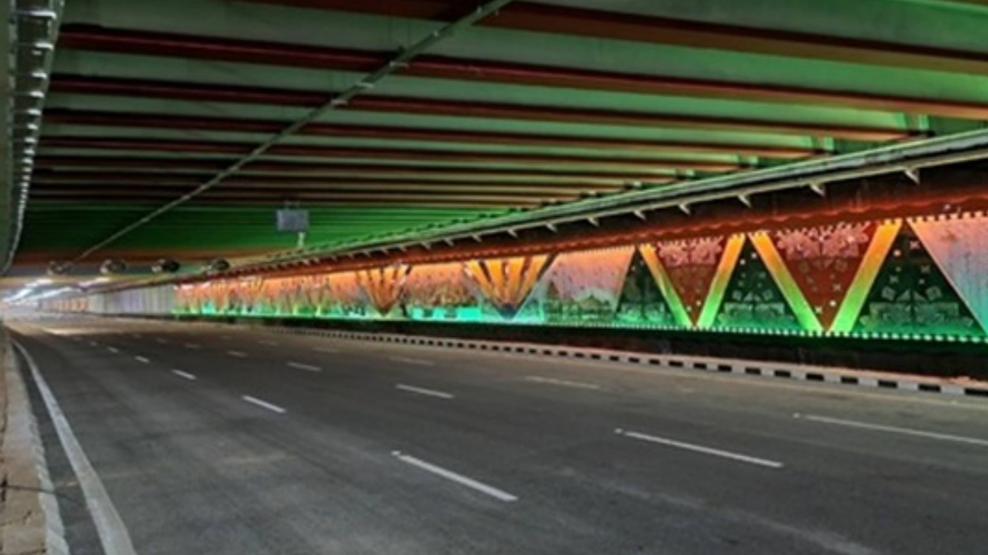 kailash gahlot congratulated delhites trial started from dwarka nh 8 tunnel 1