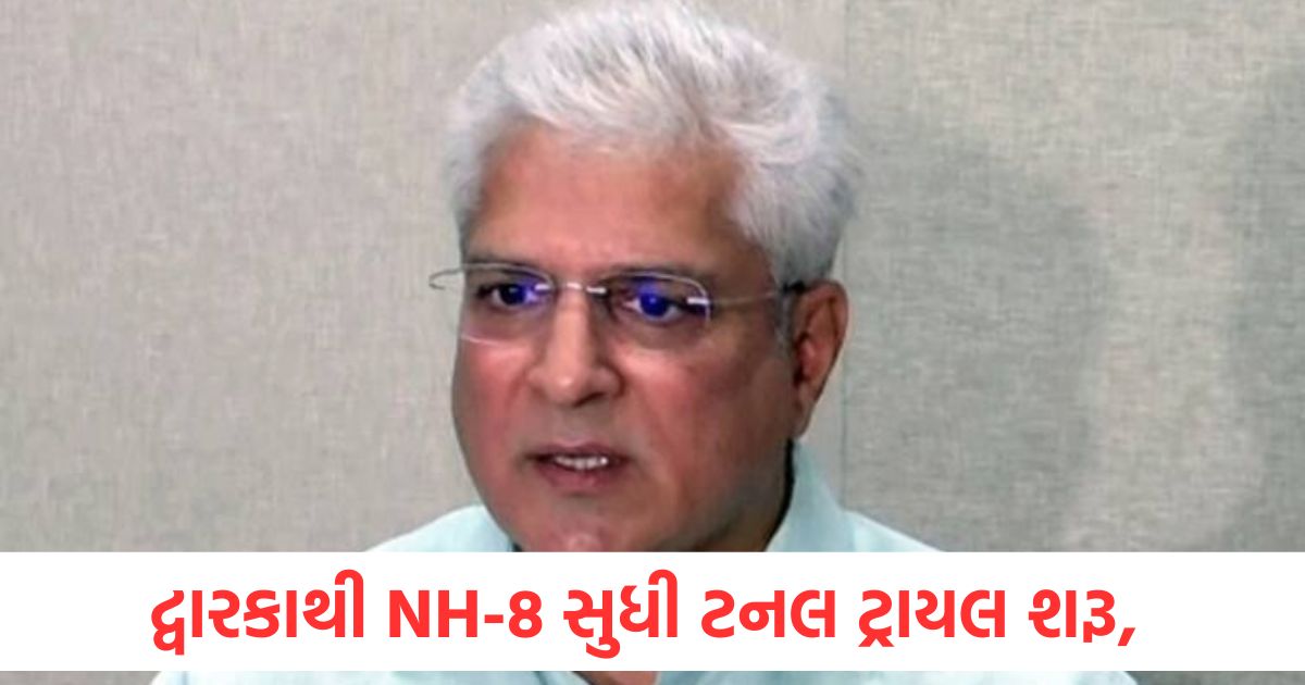 kailash gahlot congratulated delhites trial started from dwarka nh 8 tunnel