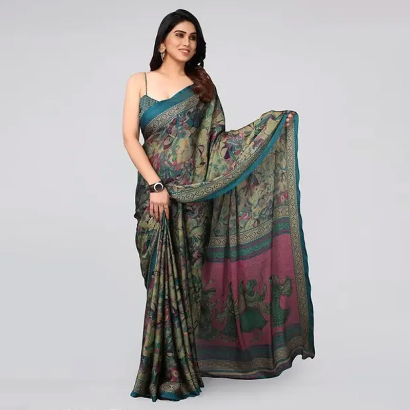 latest 5 chiffon saree designs for new look33
