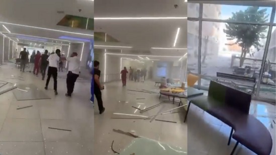 middle east iran attacks israel ballistic missile strike on soroka hospital11