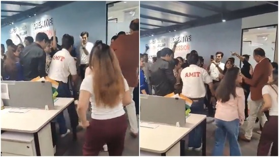 national aisats air india employees office party after ahmadabad plane crash venture sacks 4 senior officers111