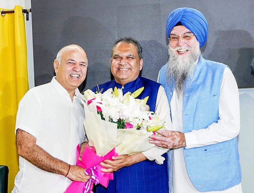 Former MP Sanjeev Arora joins Bhagwant Mann cabinet takes oath as minister today1