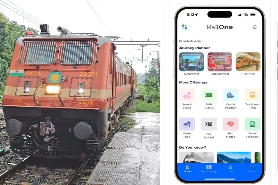 How to download the new railway app All travel related work will be done in one place1