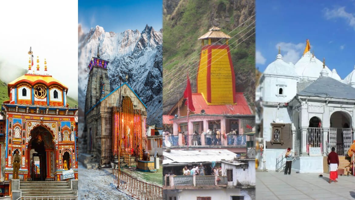 char dham yatra was temporarily stopped the government took the decision due to bad weather1